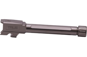 Image of True Precision Glock 48 Threaded Pistol Barrel, Stealth Gray, Sub-compact, TP-G48B-XTA