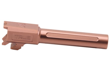 Image of True Precision Hellcat Pro Non-Threaded Pistol Barel, 9mm, 1-10 Twist, 3.7in, 416R Stainless Steel, Copper, Sub-compact, TP-SHCPB-XC