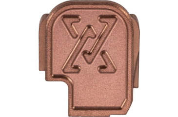 Image of True Precision P365, P365XL, X-Macro 9mm Pistol Slide w/ Back Plate, Copper, TP-P365BPL-C