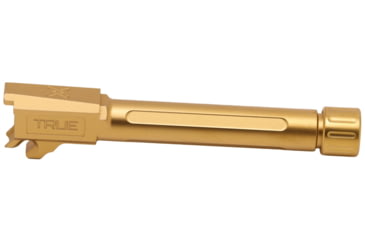 Image of True Precision Pistol Barrel, 9mm, 1/2x28 Thread, Sig P365 XL, Threaded, Gold TiN, Sub-Compact, TP-P365XLB-XTG