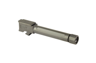 Image of True Precision Pistol Barrel, 9MM, Threaded 1/2X28, Fits Ruger RXM, DLC Finish, Black, TP-RXMB-XTBC