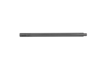 Image of True Precision Rimfire Barrel, 22LR, Fluted, Bull Profile, Threaded, Multi-Port Compensator, Fits 10/22, DLC Finish, Black