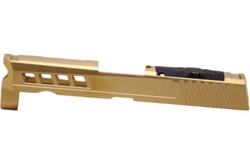 Image of True Precision Sig P320 Compact 3.9in Axiom Cut Slide w/RMR Optic Cut, Gold TiN, Compact, TP-P32CS-G-RMR