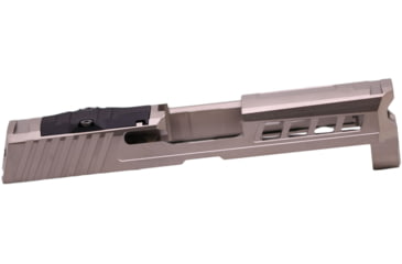 Image of True Precision Sig P320 Compact Axiom Cut Slide w/RMR Optic Cut, Silver, 3.9in, TP-P32CS-SS-RMR