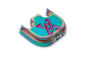 Image of True Precision Slide Cover Backplate, Glock 17/17L/19/19X/20/21/22/23/24/25/26/27/28/29/30/30sf/31/32/33/34/35/36/37/38/39/40/41, Spectrum, TP-GGLBPL-S