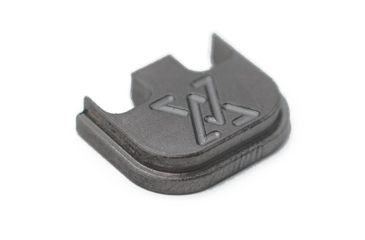 Image of True Precision Slide Cover Backplate, Glock 17/17L/19/19X/20/21/22/23/24/25/26/27/28/29/30/30sf/31/32/33/34/35/36/37/38/39/40/41, Stealth Grey, TP-GGLBPL-A