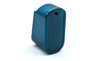 Image of True Precision Smith &amp; Wesson M&amp;P Shield 2-Round Magazine Extension, Blue, TP-SH9M-B