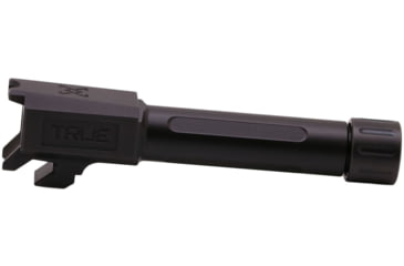 Image of True Precision Springfield Hellcat Threaded Barrel, 9mm, 1-10 Twist, 416R Stainless Steel, Black Nitride, TP-SHCB-XTBL