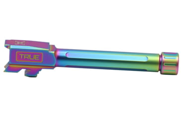 Image of True Precision Threaded Barrel, Glock 48, 9mm Luger, 4.68in, 1-10 Twist, 1/2x28 Thread, 416R, Spectrum, TPG48BXTS
