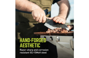 Image of TRUE Primal Forge Rocker Butcher Kitchen Knife