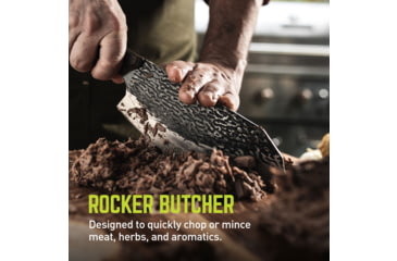 Image of TRUE Primal Forge Rocker Butcher Kitchen Knife