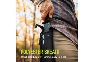 Image of TRUE Sawback Machete 17in Fixed Blade Knife