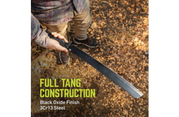 Image of TRUE Sawback Machete 17in Fixed Blade Knife