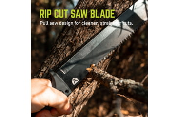 Image of TRUE Sawback Machete 17in Fixed Blade Knife