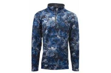 Image of TrueTimber CanCaro 1/4 Zip - Mens, Viper Aqua, Medium, 0616-Viper Aqua - M