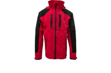 Image of TrueTimber WaveTamer Parka - Mens, Cardinal/Jet Black, Medium, 0755-CA/JB- M