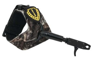 Image of Trufire Hurricane Bow Release, Dual Jaw, Buckle Strap, Camo, HCB