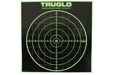 Image of TruGlo 100 Yard Target, 12in. x 12in., 12 Pack, TG-TG10A12