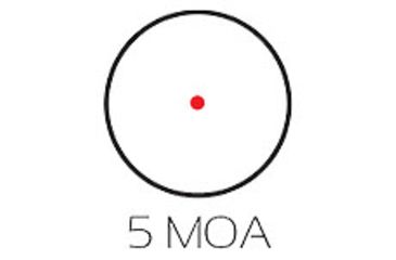 Image of TruGlo Red Dot 1x30mm Sight, Matte Black, TG-TG8030B