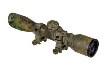 Image of TruGlo 4x32 Rangefinding/Trajectory Compensating Crossbow Scope w/ Rings, Camo TG8504C3