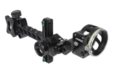 Image of TruGlo Aegis 1 Light 19 Bow Sight - 3 Position, Fixed Bracket, Black, TG-AG2210B