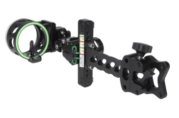 Image of TruGlo Aegis 1 Light 19 Bow Sight - 3 Position, Fixed Bracket, Black, TG-AG2210B