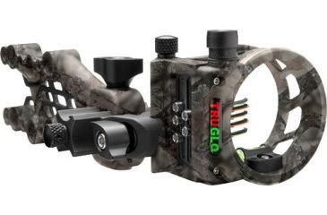 Image of Truglo Bow Sight Carbon Hybrid Micro 5-pin .019dia Lost Xd