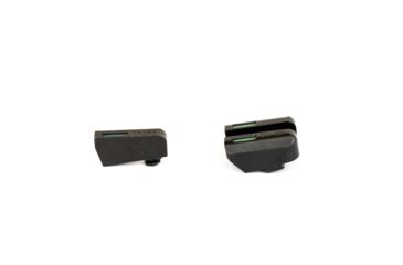 Image of TruGlo Brite-Site TFX Sights For Glock 17/17L/19/22/23/24/26/27/33/34/35/38/39, Green Rear/Green With Focus Lock Front, Suppressor Height, TG-TG13GL4A