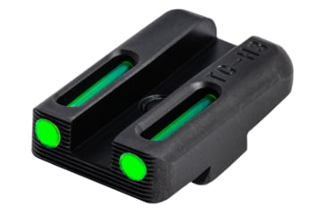 Image of TruGlo Brite-Site Tritium/Fiber Low Profile Green Optic Sight for Glock 42, TG-TG131GT1A