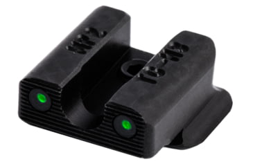 Image of TruGlo Brite Site Tritium Pro Sight Set for S&amp;W Bodyguard .380, White Focus Lock Ring, TG-TG231MP2W