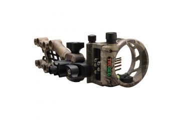 Image of TruGlo Carbon Hybrid Micro, Sight RT Xtra 5 Pin .019 RH/LH TG7515J