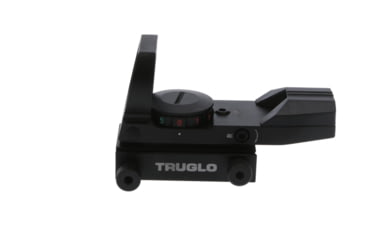 Image of TruGlo Dual-Color Open Red Dot Sight, 5 MOA Reticle, Black, TG-TG8370B