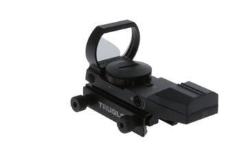 Image of TruGlo Dual-Color Open Red Dot Sight, 5 MOA Reticle, Black, TG-TG8370B