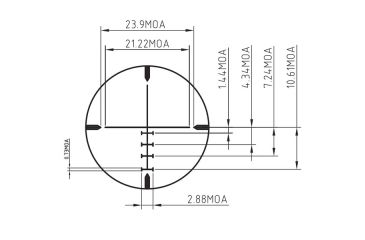Image of TruGlo Illuminated Red/Green SHRT BDC Reticle