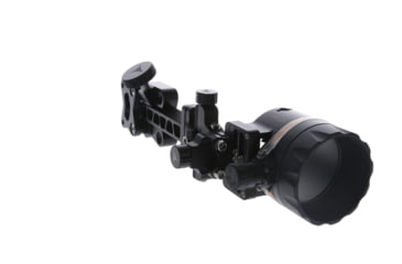 Image of TruGlo Magnitude 5 Pin Light 1 Bow Sight, Detachable Bracket, Black, TG-AG4405BD