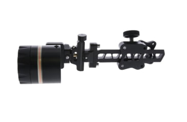 Image of TruGlo Magnitude 5 Pin Light 1 Bow Sight, Detachable Bracket, Black, TG-AG4405BD