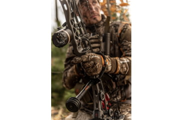 Image of TruGlo Magnitude 5 Pin Light 1 Bow Sight, Detachable Bracket, Black, TG-AG4405BD