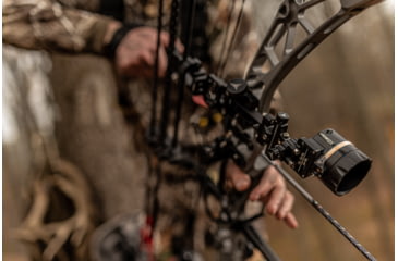 Image of TruGlo Magnitude 5 Pin Light 1 Bow Sight, Detachable Bracket, Black, TG-AG4405BD