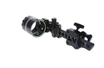 Image of TruGlo Magnitude 5 Pin Light 1 Bow Sight, Detachable Bracket, Black, TG-AG4405BD