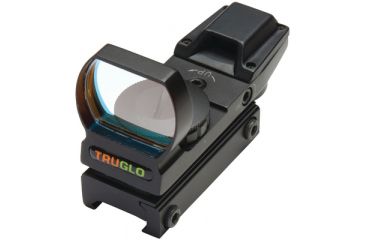 Image of TruGlo Open Red-Dot Sight, Red/Green Illuminated Multi-Reticle, Matte Black, TG-TG8360B