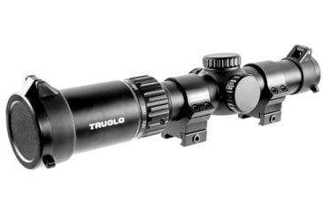 Image of TruGlo Opti Speed BDC1-4x24mm XBow Scope, 30mm Rings, Black, TG-TG8514BLC