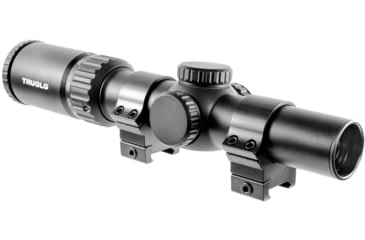 Image of TruGlo Opti Speed BDC1-4x24mm XBow Scope, 30mm Rings, Black, TG-TG8514BLC
