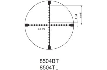 Image of TruGlo Rifle Scopes TG8504TLN