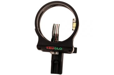 Image of TruGlo Storm Sight, Black 4 Pin .019 w/TFO RH/LH, TG3014T