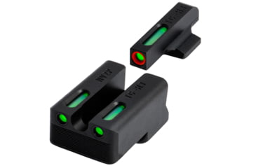 Image of TruGlo TFX Pro Sight Set for Novak 270/500, Orange Accent, TG-TG13NV4PC