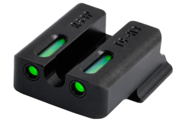 Image of TruGlo TFX PRO Ruger American Steel Green Tritium W/Orange Outline Ste, TG-TG13RS3PC