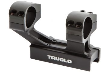 Image of TruGlo Scope Mount For Tactical Rifle 1-Piece Weaver/Picatinny Black Fin, TG-TG8963B