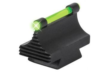 Image of TruGlo 3/8 Metal Dovetail Sights .343 Green Rifle Fiber Optic, TG-TG95343RG