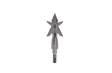 Image of TruGlo Titanium X Mechanical Broadhead, 100 Grain, 4 Blade, 3 pk, Silver, TG3202AV