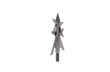 Image of TruGlo Titanium X Mechanical Broadhead, 100 Grain, 4 Blade, 3 pk, Silver, TG3202AV